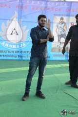 Express Raja Movie Team at Aurora Engineering College